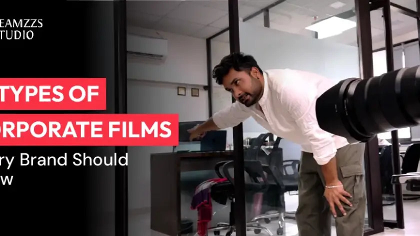 10 types of corporate films for business branding and marketing by iDREAMZZS Studio